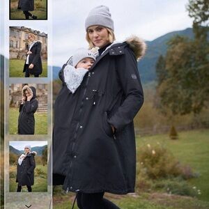 3-in-1 Maternity and Baby Wearing Parka
